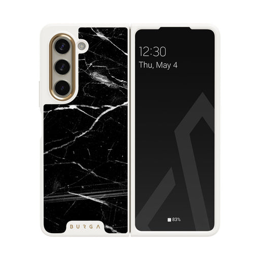 Noir Origin - Black Marble Samsung Galaxy Z Fold 5 Case
