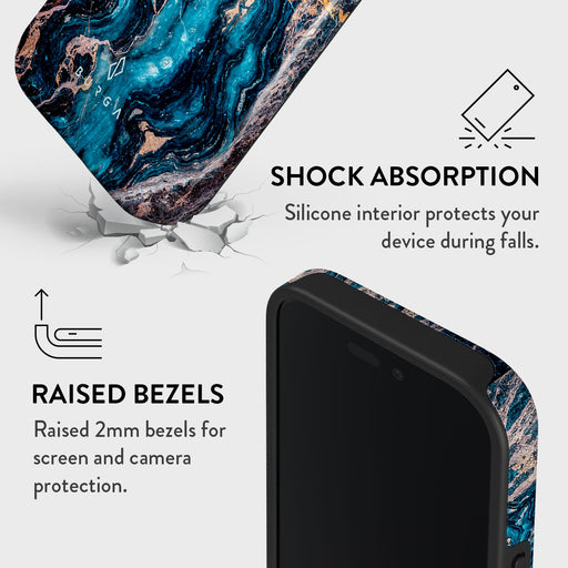 Mystic River - Blue Marble iPhone 16 Plus Case 4