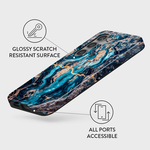 Mystic River - Blue Marble Samsung Galaxy S24 Plus Case 7