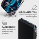Mystic River - Blue Marble Samsung Galaxy S24 Plus Case 8