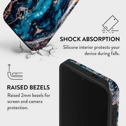 Mystic River - Blue Marble Samsung Galaxy S24 Plus Case 8