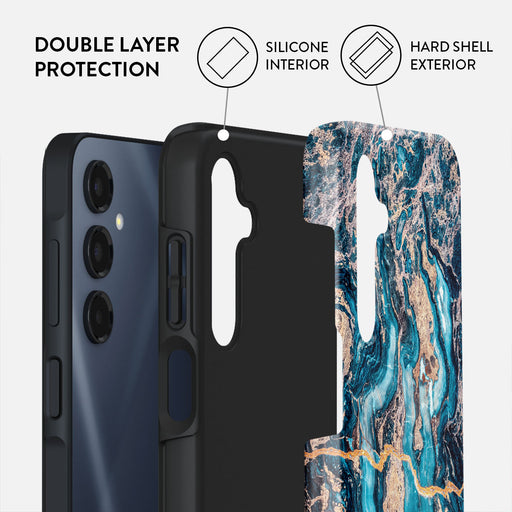 Mystic River - Blue Marble Samsung Galaxy A16 Case 2