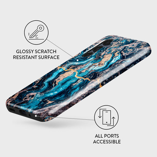 Mystic River - Blue Marble Samsung Galaxy A16 Case 3