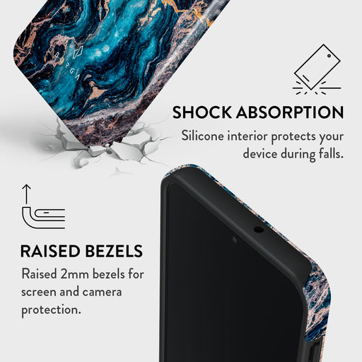 Mystic River - Blue Marble Samsung Galaxy A16 Case 4