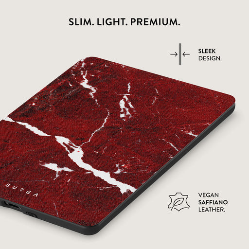 Iconic Red Ruby - Marble Kindle Paperwhite (11th Gen) Case 6