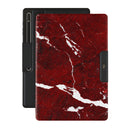 Iconic Red Ruby - Marble Samsung Galaxy Tab S9 Ultra Case 1