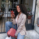 Iconic Red Ruby - Marble iPhone 16e Case 7