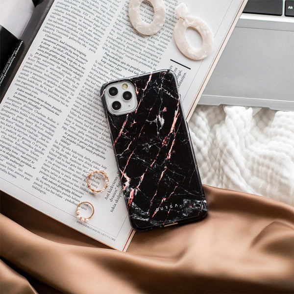Rose Gold Marble - iPhone 17 Pro Max Case | BURGA