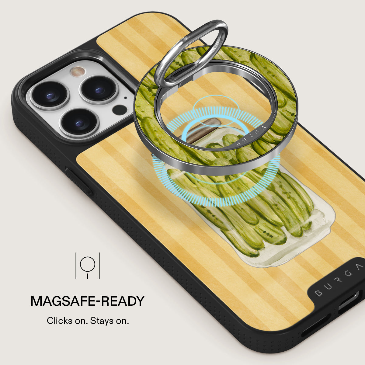 Pickled - Magnetic Ring Holder | BURGA