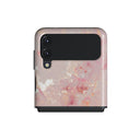Golden Coral - Pink Samsung Galaxy Z Flip 3 Case 1
