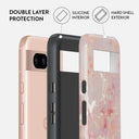 Golden Coral - Pink Google Pixel 8a Case 2