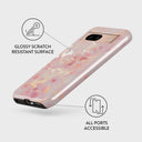 Golden Coral - Pink Google Pixel 8a Case 3