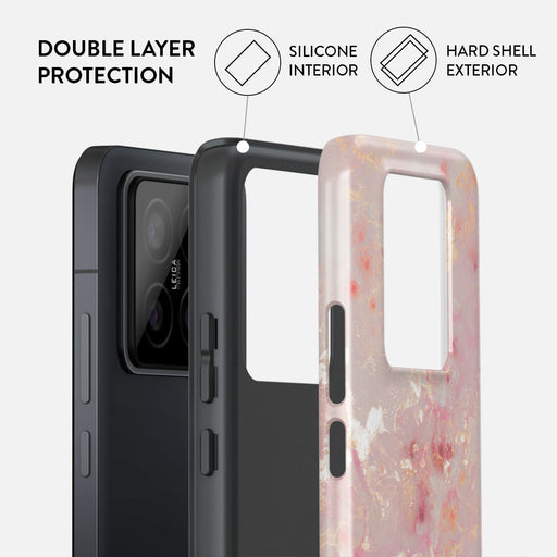 Golden Coral - Pink Xiaomi 14 Pro Case 2