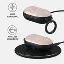Golden Coral - Pink Samsung Galaxy Buds Case 3