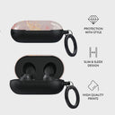 Golden Coral - Pink Samsung Galaxy Buds Case 4