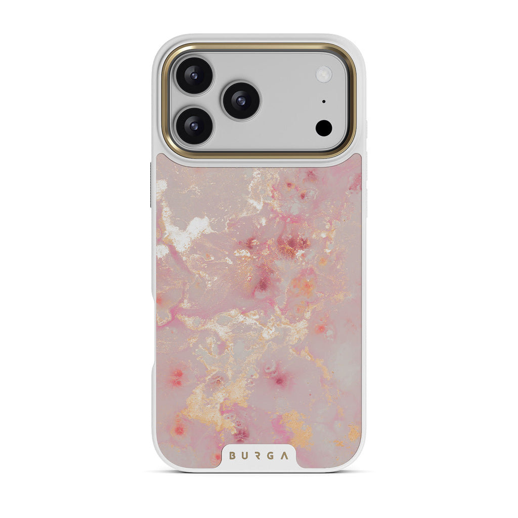 Golden Coral - Pink iPhone 17 Pro Max Case Golden Coral - Pink iPhone 17 Pro Max Case