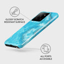 Ocean Waves - Blue Xiaomi 14 Pro Case 3