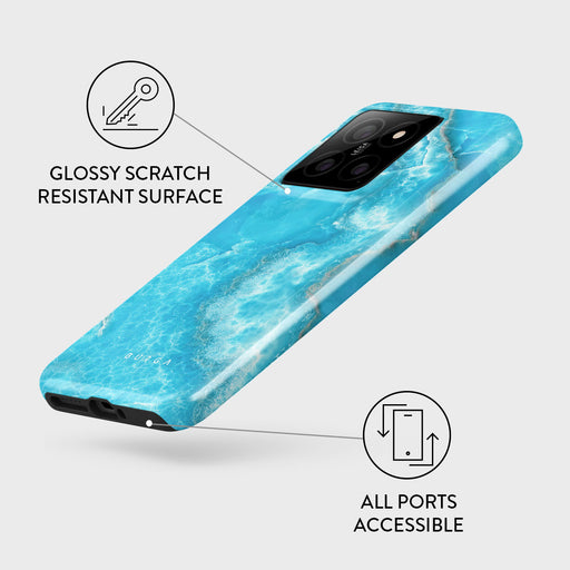 Ocean Waves - Blue Xiaomi 14 Pro Case 3