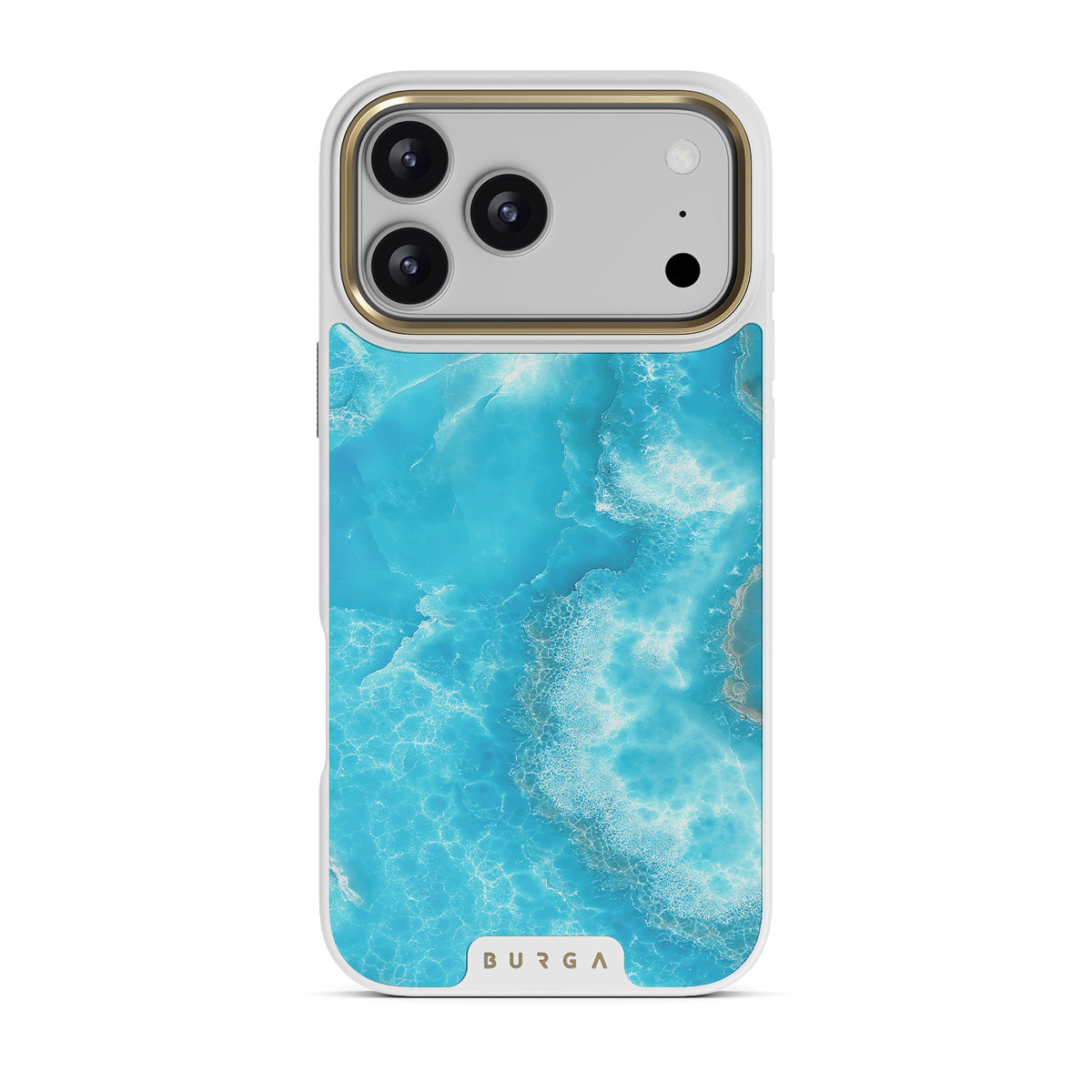 Ocean Waves - Blue iPhone 17 Pro Max Case | BURGA