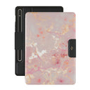 Golden Coral - Pink Samsung Galaxy Tab S9+ Case 1