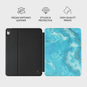 Ocean Waves - Blue iPad Air 11 (7th/6th Gen) Case 2