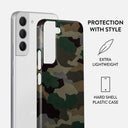 Tropical Green Camo - Samsung Galaxy S22 Plus Case 2