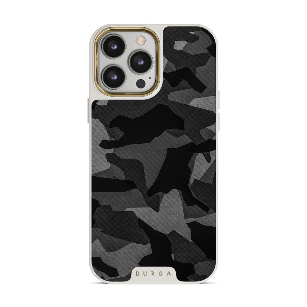 Night Black Camouflage - iPhone 13 Pro Case Night Black Camouflage - iPhone 13 Pro Case