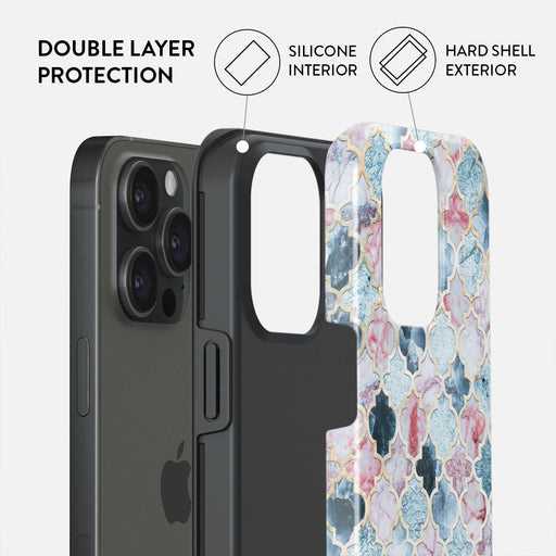 Pink Beach - Mosaic iPhone 15 Pro Max Case 6