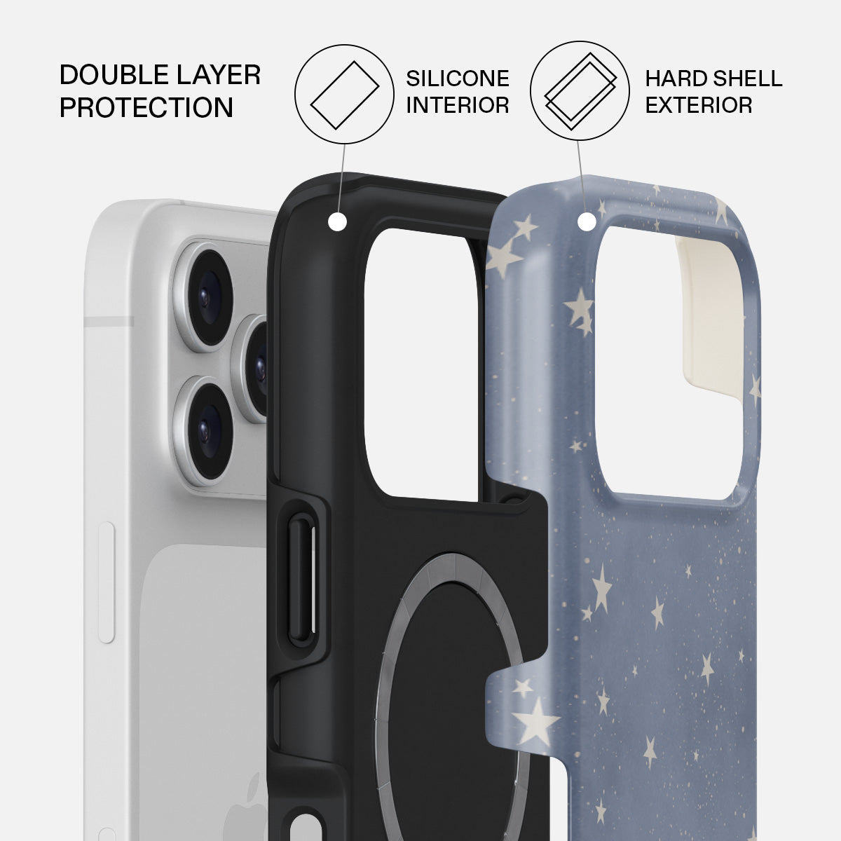 BURGA iPhone17proケース　North Star (星柄) North Star - iPhone 17 Pro Case | BURGA
