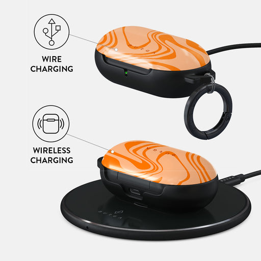 High Vibrations - Color Swirl Samsung Galaxy Buds Case 3