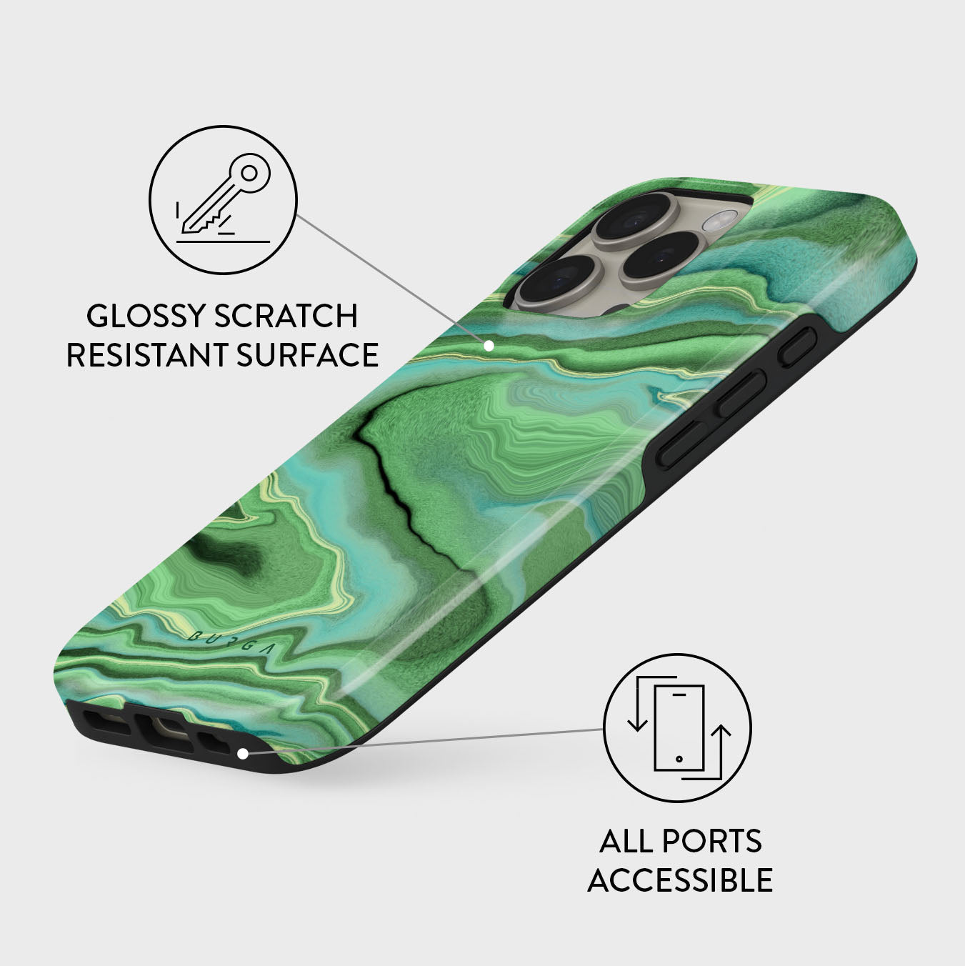Rock On - iPhone 16 Pro Max Case | BURGA