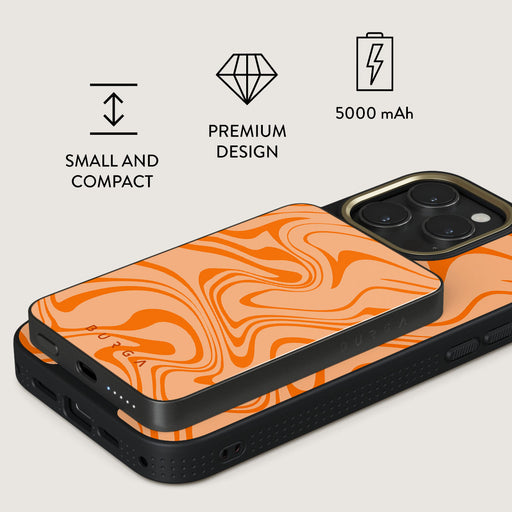 High Vibrations - Color Swirl Magnetic Power Bank 2