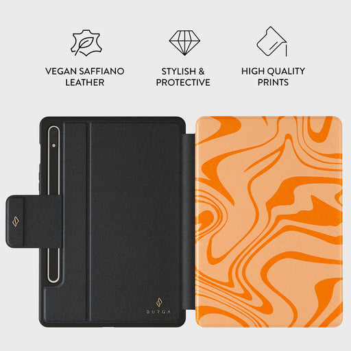 High Vibrations - Color Swirl Samsung Galaxy Tab S9 Case 2
