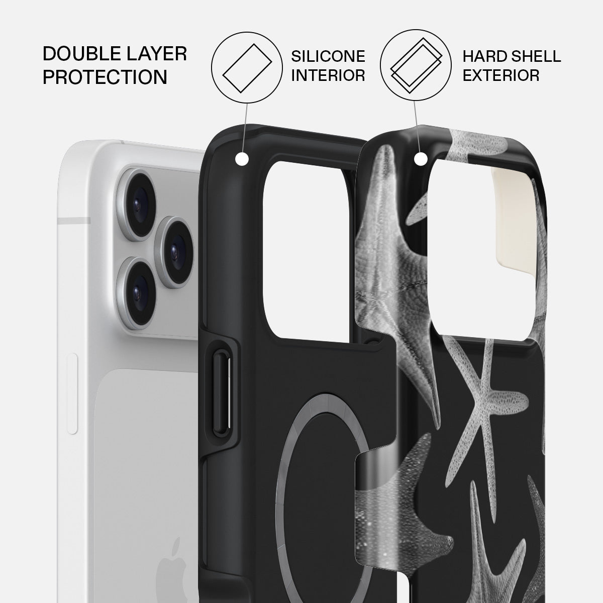 Midnight Ocean - iPhone 17 Pro Max Case | BURGA