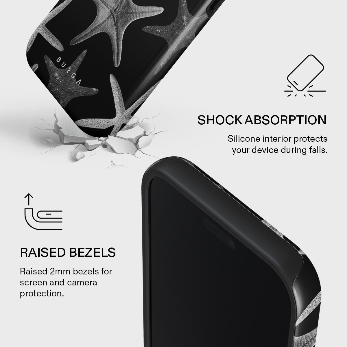 Midnight Ocean - iPhone 17 Pro Max Case | BURGA