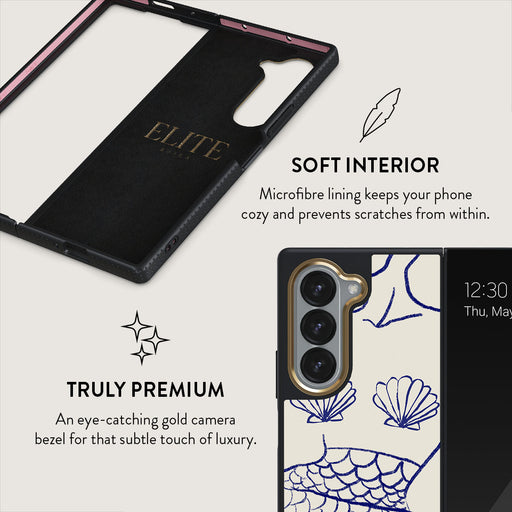 Marine Muse - Samsung Galaxy Z Fold 6 Case 6