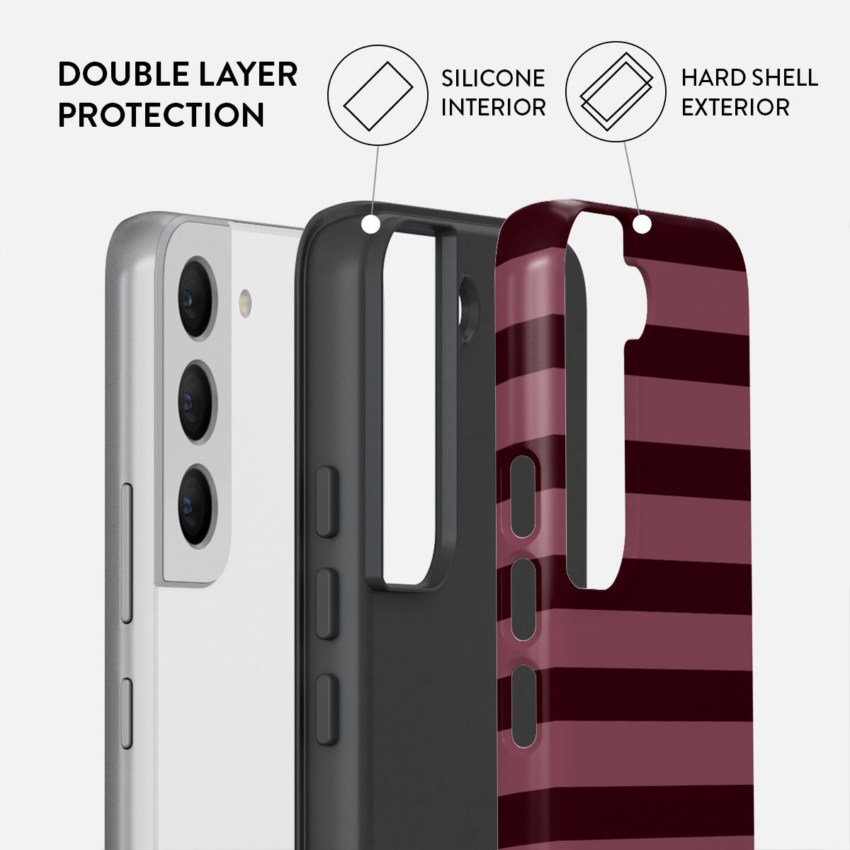 Samsung Galaxy S22 フィルム、BURGAケース付き Endless Beauty - Luxury Samsung Galaxy S22 Plus Case | BURGA