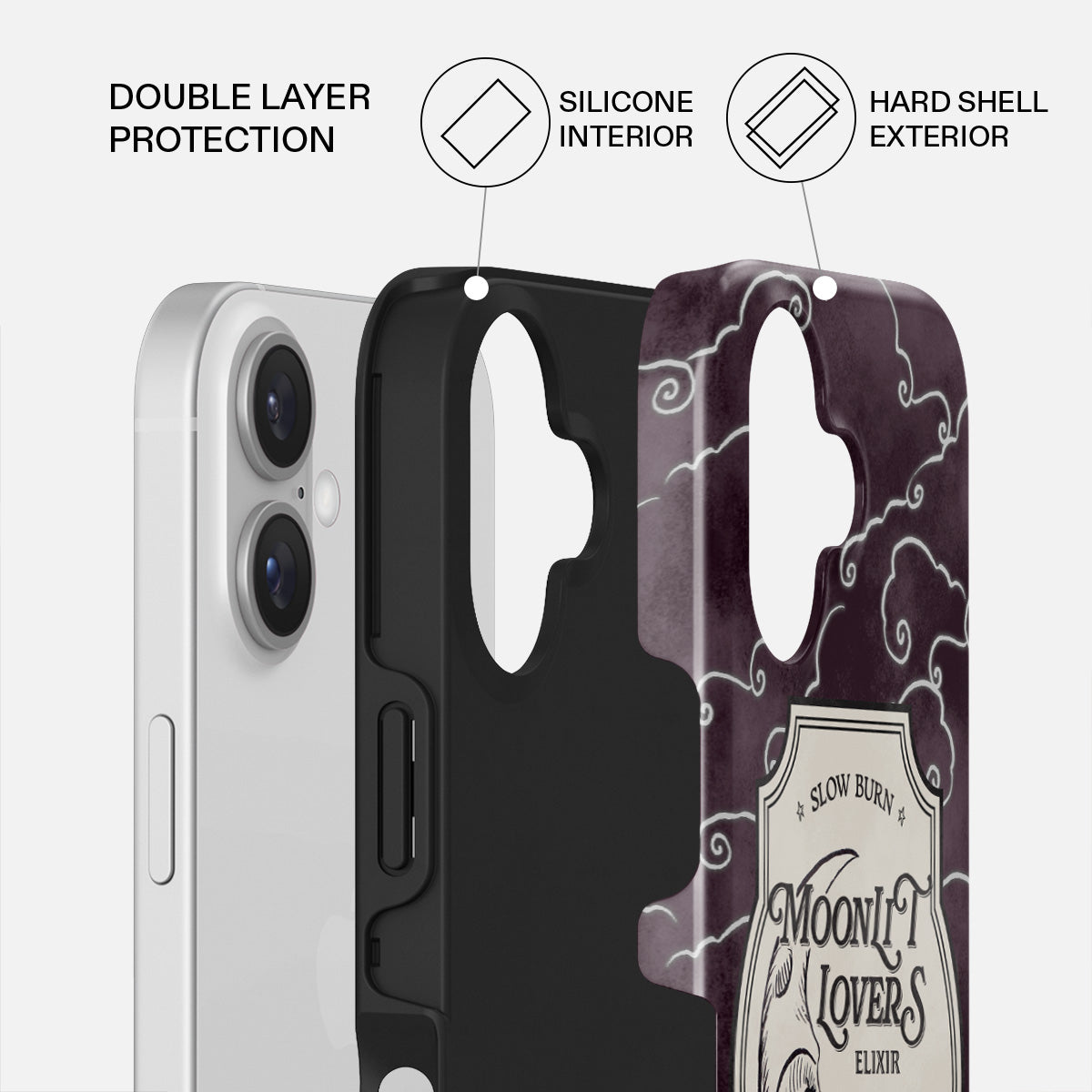Moonlit Lovers - iPhone 16 Case | BURGA
