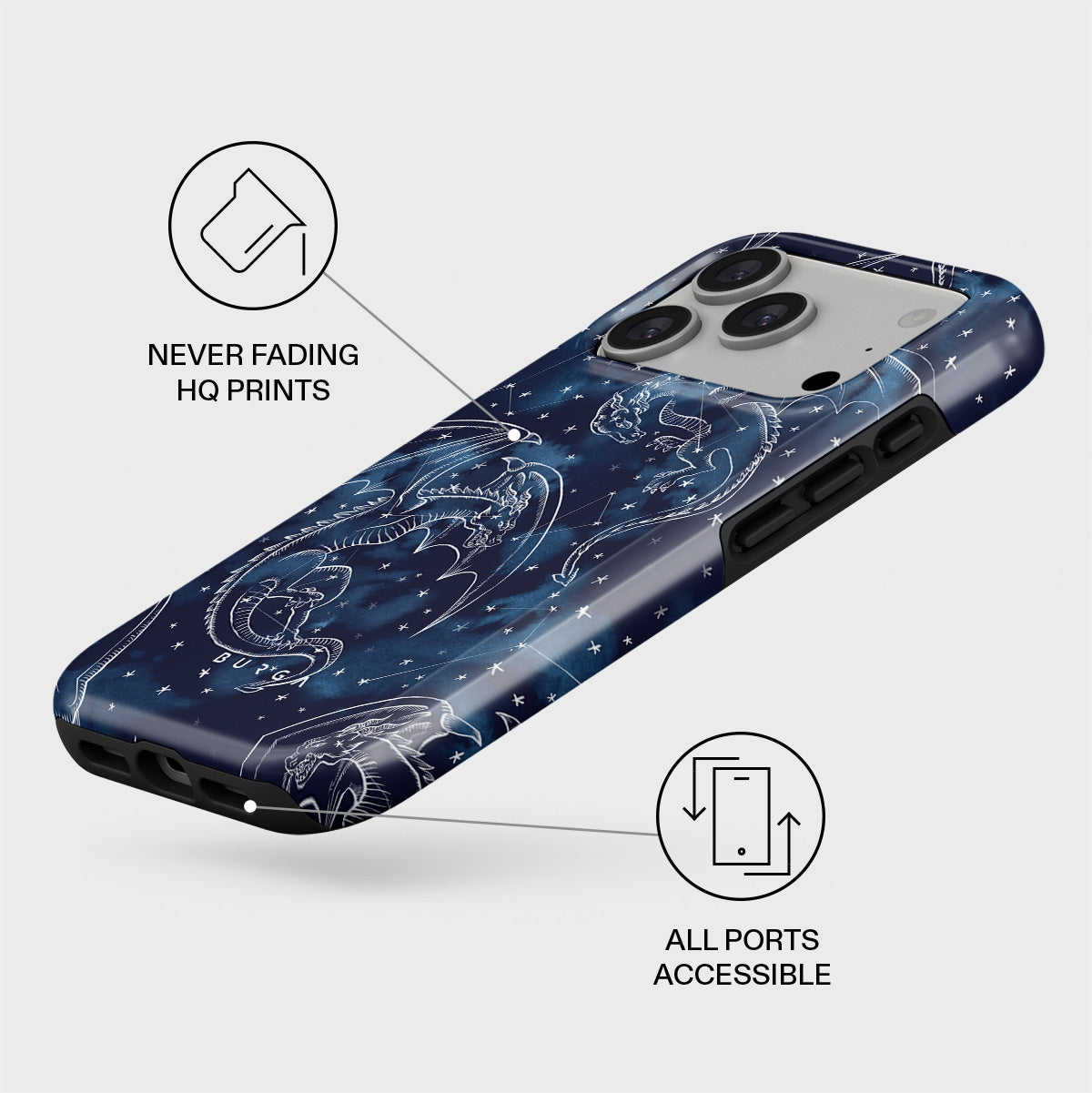 □ BURGA iPhone17 Pro ケース ワケアリ □ Main Character - iPhone 17 Pro ケース | BURGA
