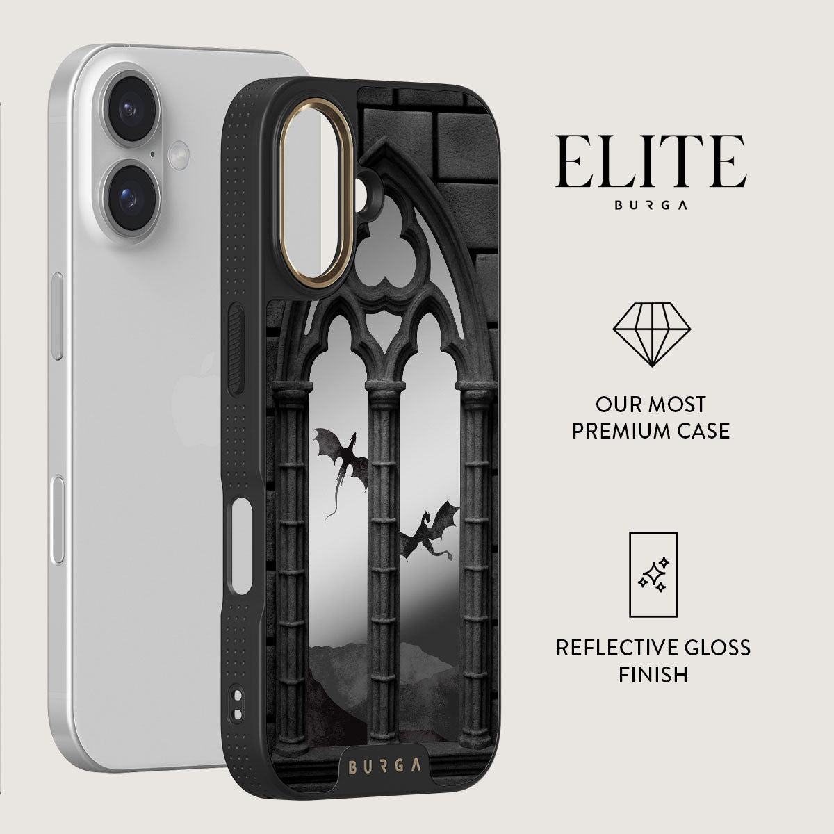 新品未使用 BURGA (ブルガ) Elite iPhone16ケース Skyborn - iPhone 16 Case | BURGA