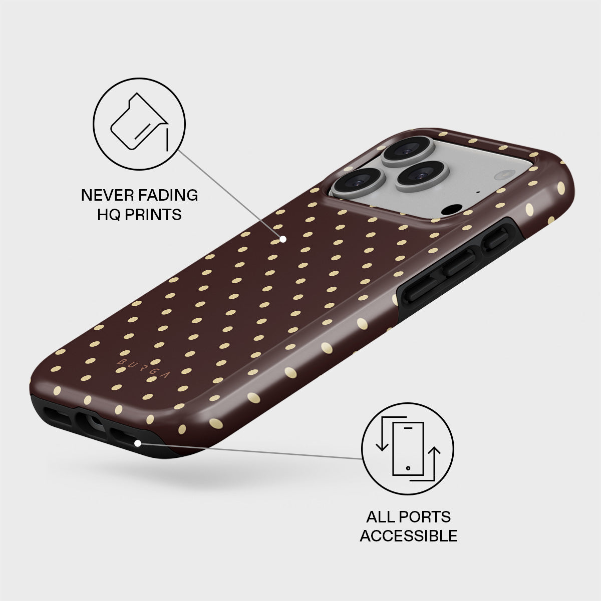 Sorry Busy - iPhone 17 Pro Case | BURGA
