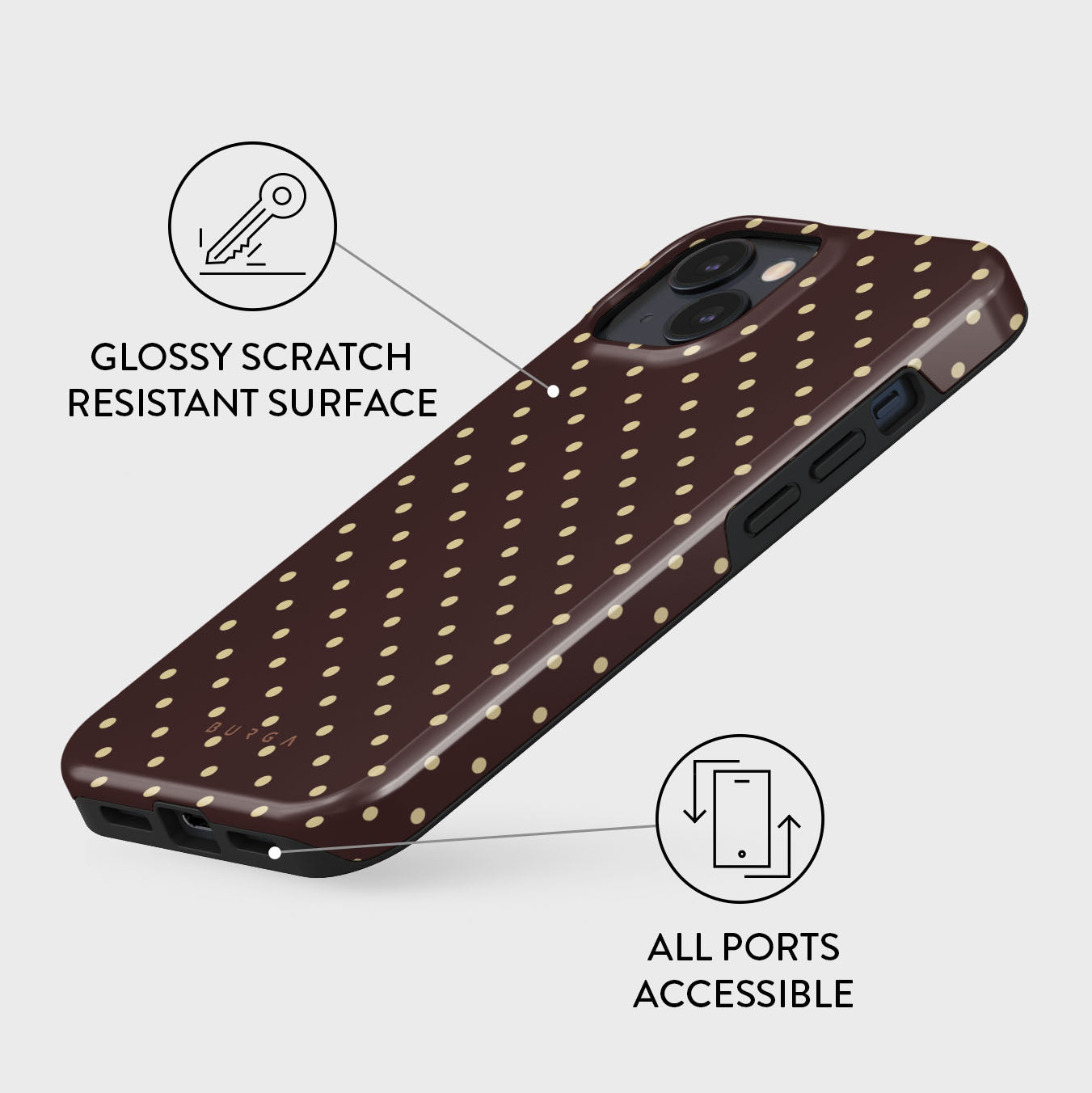 Sorry Busy - iPhone 14 Case | BURGA