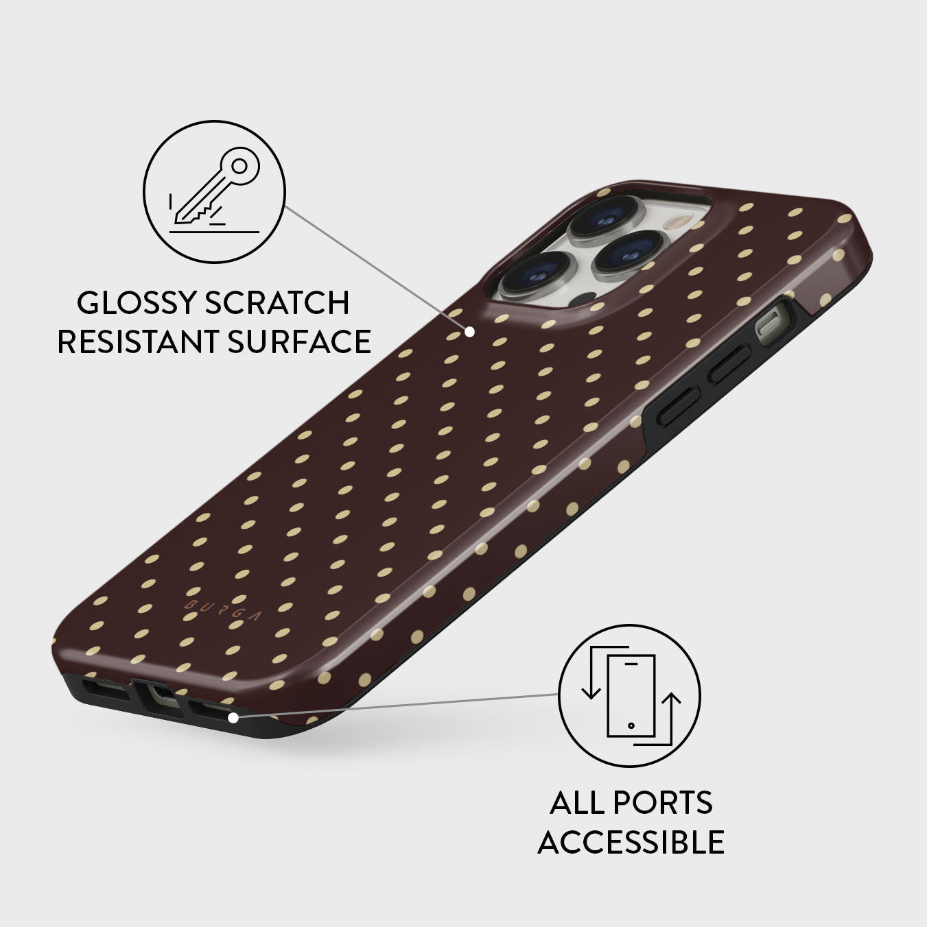 Sorry Busy - iPhone 13 Pro Max Case | BURGA
