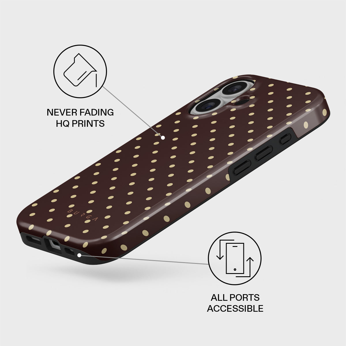 iPhone 16 Case, Sorry Busy | BURGA