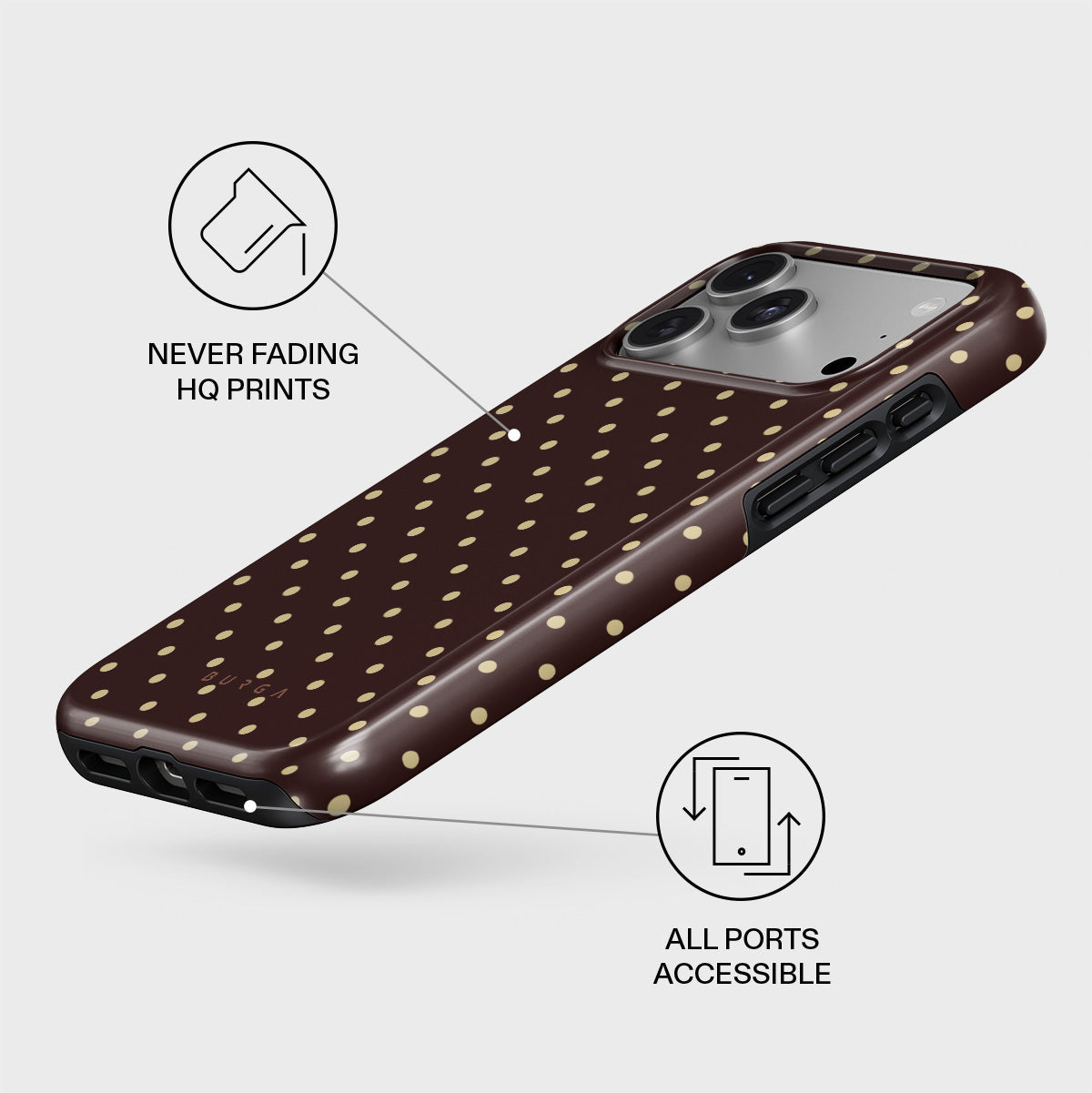 iPhone 17 Pro Max Case, Sorry Busy | BURGA
