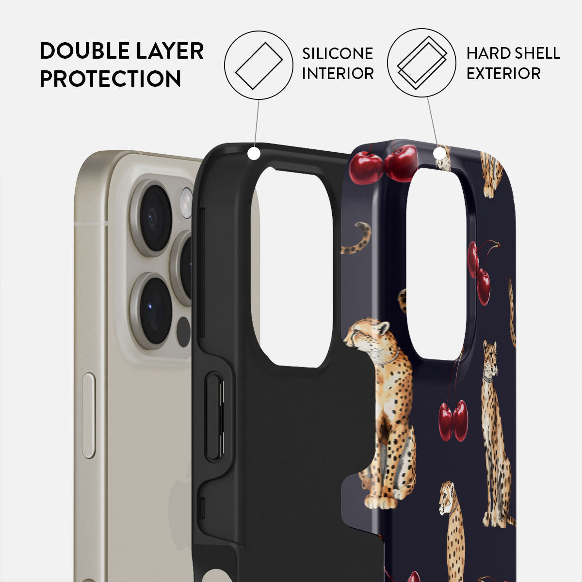 話題の人気 Cougar - iPhone 16 Pro Case | BURGA iPhoneアクセサリー