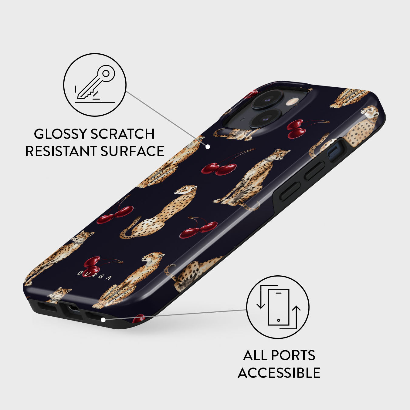 Cougar - iPhone 14 Case | BURGA