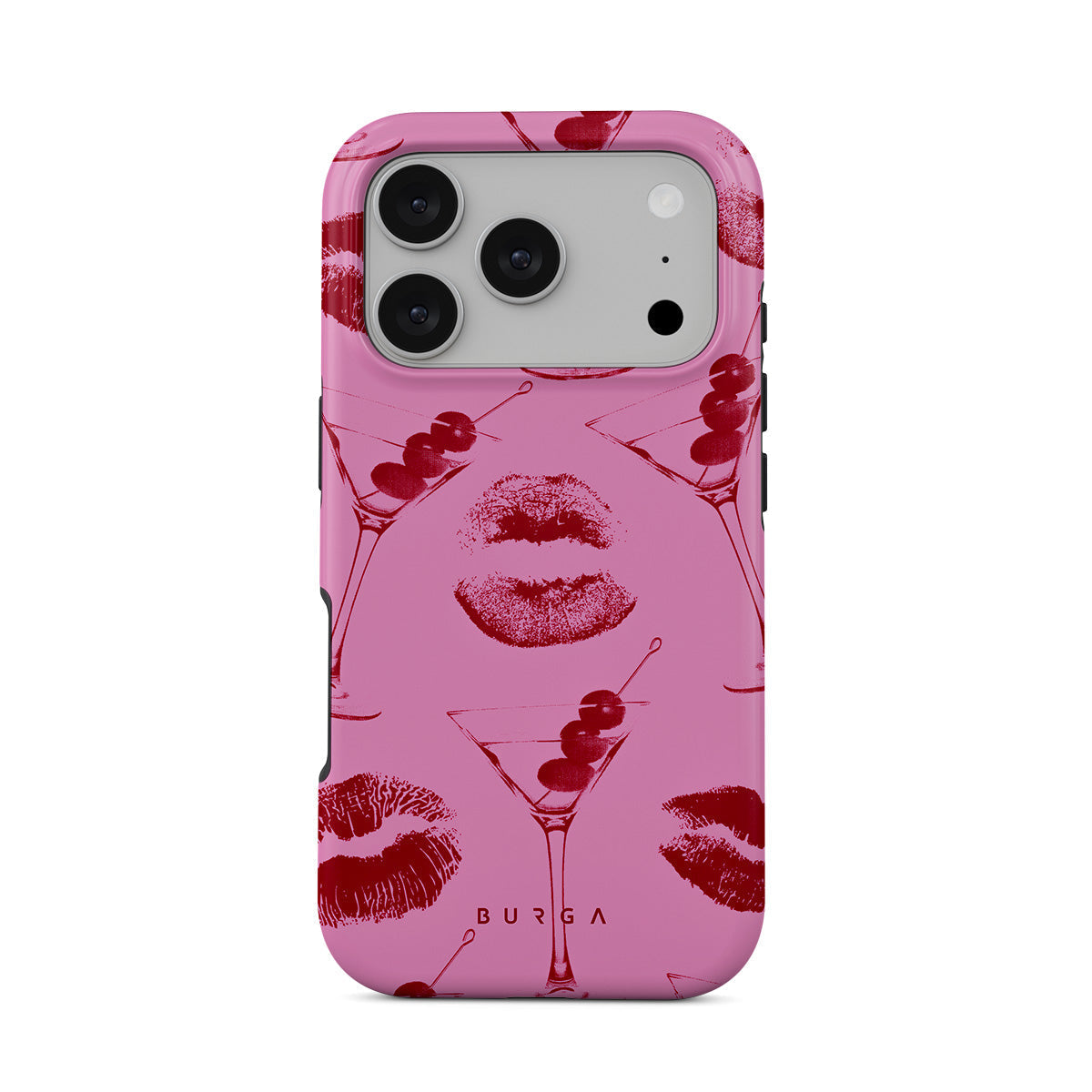 【新品】BURGA マーブルデザイン ハードケース　ピンク　iPhone17 Call Me - iPhone 17 Pro Case | BURGA