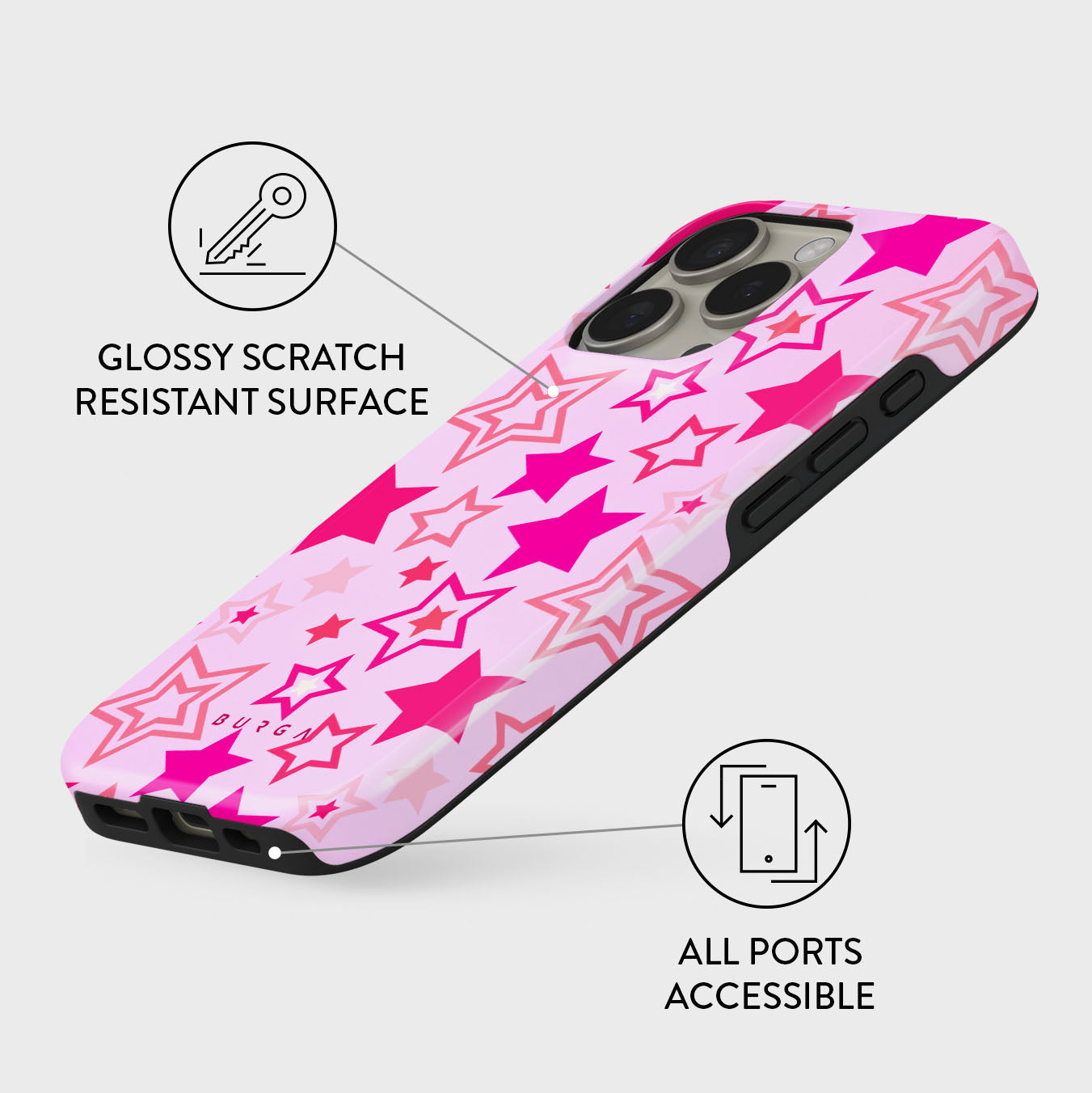 Plastic Sky - iPhone 16 Pro Max Case | BURGA