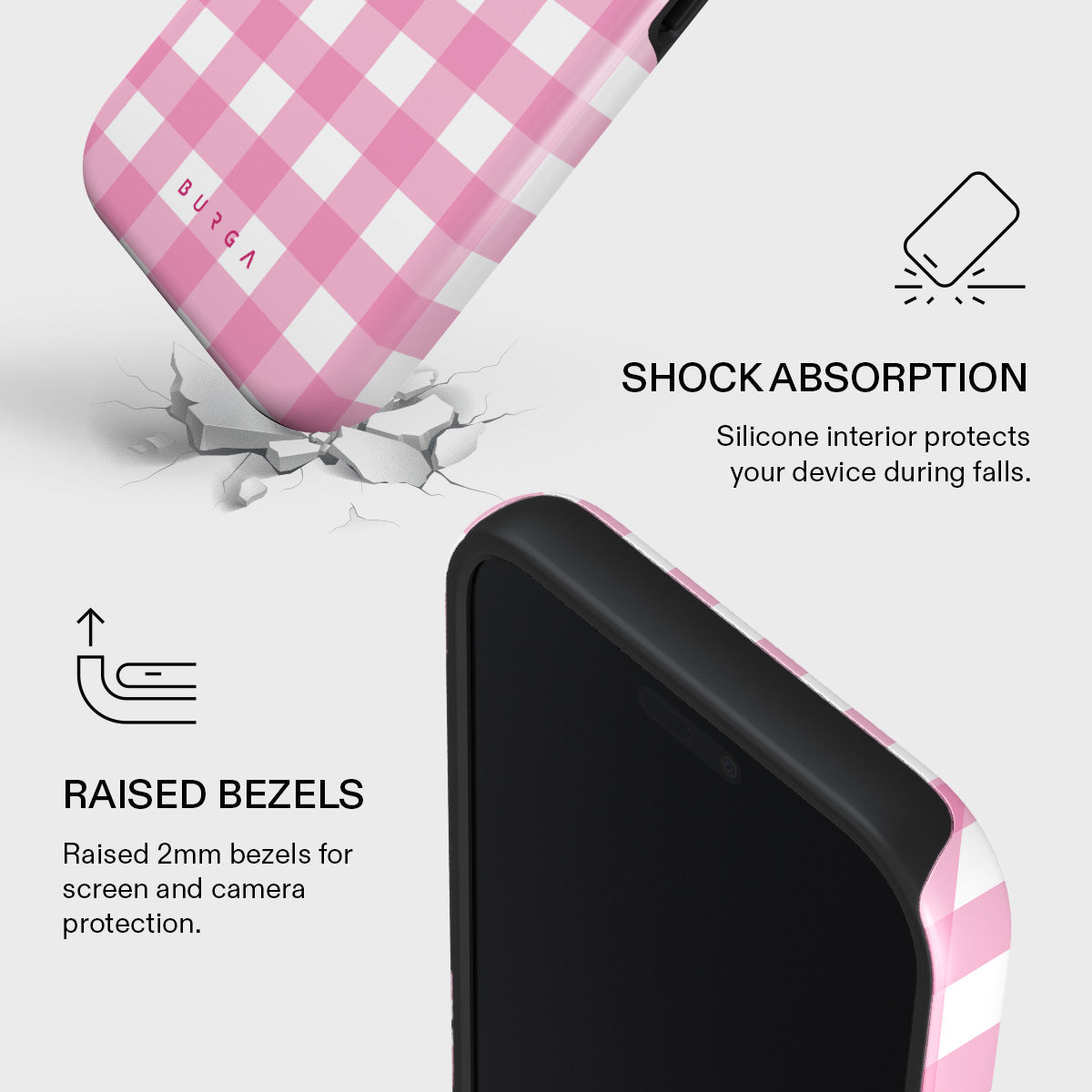 Think Pink - iPhone 17 Pro Max Case | BURGA